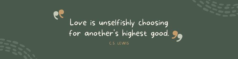 CS Lewis quote banner